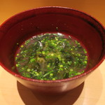 鮨 さいとう - 味噌汁