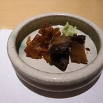 鮨　そういち - 干瓢と椎茸あて