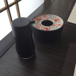 海さくら - 刺身醤油と灰皿