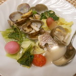 なごみ詩 - アサリと魚と野菜　2017.2