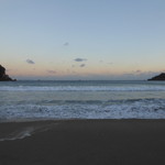 なごみ詩 - 夕暮れ時の弓ヶ浜　2017.2