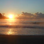 弓ヶ浜の日の出　2017.2