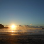 なごみ詩 - 弓ヶ浜の日の出　2017.2