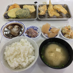 天麩羅処ひらお - 天ぷらひらお 本店(福岡県福岡市博多区東平尾)天ぷら定食 790円