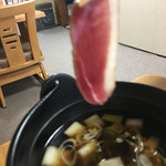 そば切り すず野 - 鴨しゃぶしゃぶ♪