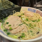 元祖 名島亭 - 丼の底からチャーシューや味玉をサルベージ・・・俺も暇だね。はは。