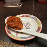 元祖 名島亭 - トッピング無料券をいただいたので、名島辛みそ♡