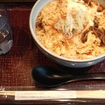 七福 弁天庵 - 玉子とじそば