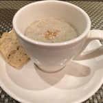 創作イタリアン Gemelli - きのこのスープ