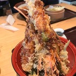 米福 - 2017年2月　大海老天丼