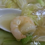 中国料理茶寮 - 海老はゴロゴロ