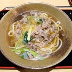 かな福 - 肉うどん