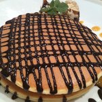 パークサイドダイナー - チョコバナナパンケーキ