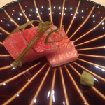 鮨 とかみ - 金目コブ締め