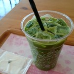 Nana's green tea  - 抹茶ラテのアイスです。