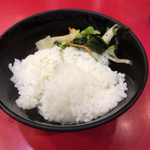 家系総本山 ラーメン 吉村家 - ライス    110円