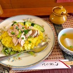 Muan tai - カーオ・マンガイ(チキンライス)セット【料理】