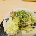 Katsugin - 塩ダレキャベツに水菜