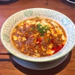 喜多方ラーメン大安食堂 - 麻婆麺 850円 湯切りが足りなく滑りが…