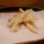 天兼 - [料理] 白魚 天ぷら ５尾