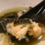 天兼 - [料理] 掻き揚げ天茶漬け ひと口大 アップ♪ｗ