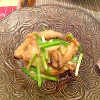 中國菜 心香 - 牡蠣の葱生姜炒め