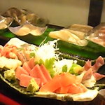 紅葉寿司 - 刺身盛り合わせ