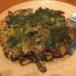 粉もの元次 - スジ入りねぎ焼き