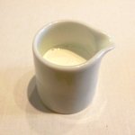 ラ・リューン - メニューB 1575円 のミルク