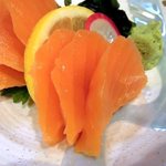 あじ彩 - 居酒屋 あじ彩 「サーモン刺し」