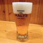 あじ彩 - 居酒屋 あじ彩 「生ビール」