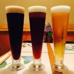 Koryouri Hakata Date - 生ビール、スーバドライ、ブラク、ハフ&ハフ