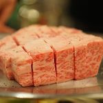 焼肉　はせ川 - 特選和牛 ヒレ 1580円