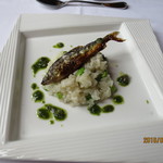 アル・ケッチァーノ - 稚アユのリゾット・庄内産はえぬき米