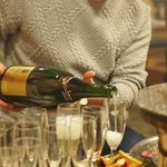 焼肉　はせ川 - スーパーマグナムスパークリングワイン 3500円