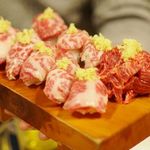 焼肉　はせ川 - 馬のにぎり寿司（8貫）1580円