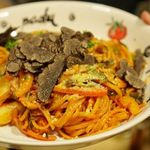 焼肉　はせ川 - ナポリタン 350円