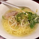 Korinosato - 塩ラーメン。揚子江ラーメンに似た味です。