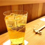 備長炭焼鳥 鳥しげ - いつものハイボール