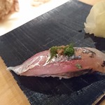 鮨 波やし - アジ