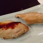 鮨 波やし - 穴子塩、穴子たれ