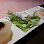 ニイハオ - 麺セットのサラダ