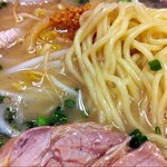 本格豚骨 あっさり 山の田ラーメン - 