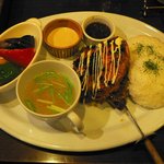 KINGS - スペシャルコンボ（BBQチキンとハンバーグ）