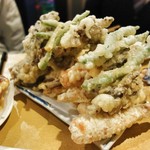 まさか - まいたけチクワ天     サービス盛り♪