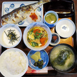 ホテルニューカワチュウ - 2017年2月某日の朝食、初日