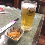 餃子居酒屋 なまらぴりか - 生中 300yen