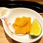 馳走 とし藤 - 北海道の雲丹