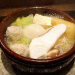 馳走 とし藤 - 鰆のつみれ鍋