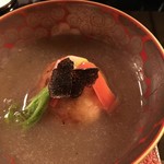 赤坂 菊乃井 - 蓋物：百合根饅頭